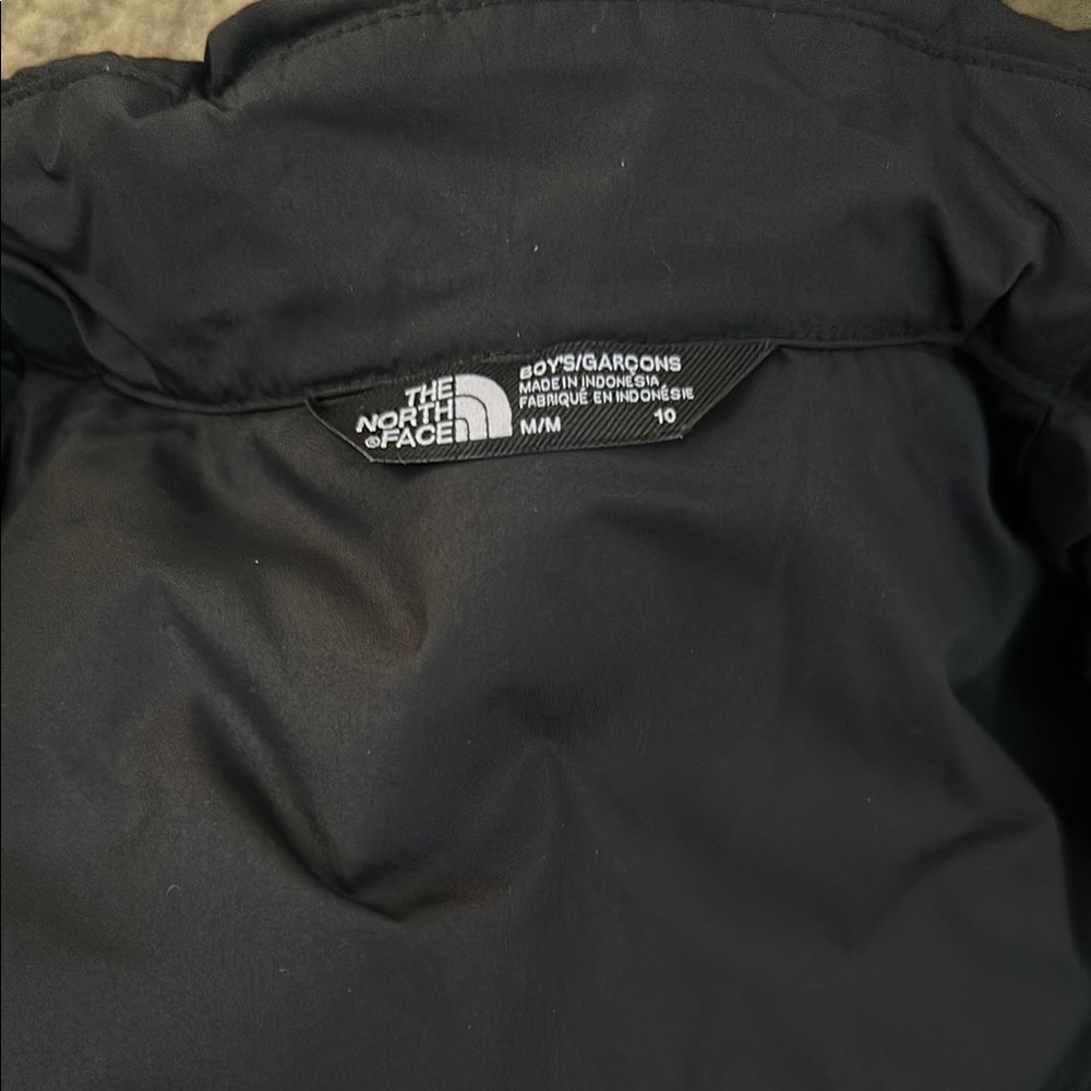 The North Face Kids' Puffer Jacket in Black and Yellow - Picture 5 of 6
